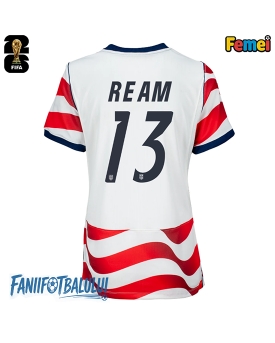 Statele Unite Tim Ream #13 Echipament de Fotbal Replică Mondial 2026 Femei Acasa